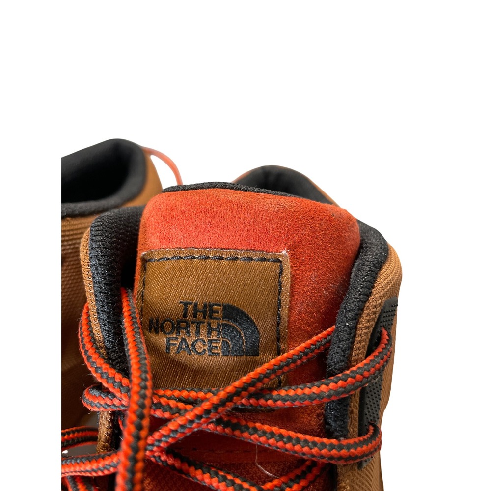 The North Face Larimer Mid Waterproof Boots Brown Blue NF0A5G29 Mens 10.5 - Picture 9 of 9